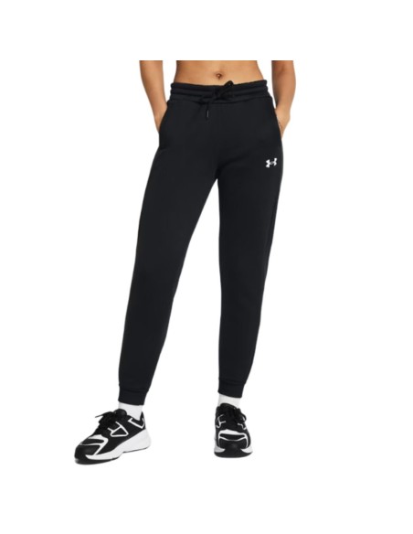 Pantalón Under Armour Mujer Fleece Negro