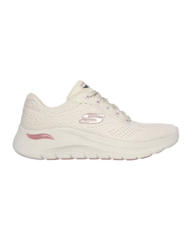 Zapatilla Skechers Mujer Arch Fit 2.0 - Big League Beige