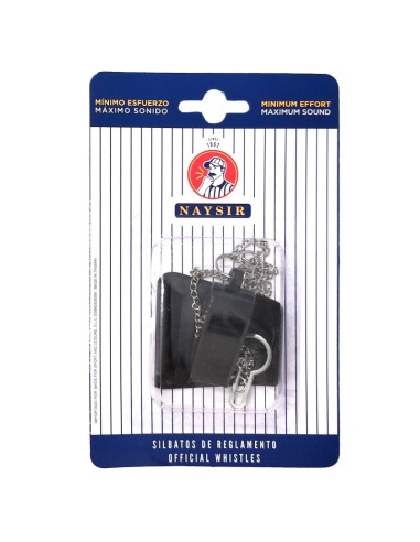 Silbato Naysir N-1B C/Cadena Y Funda Bt