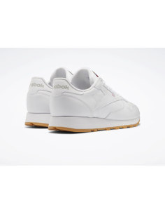 Zapatilla Reebok Mujer Classic Leather Blanca 2