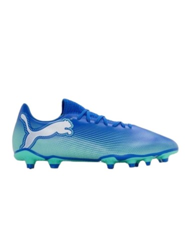 Bota De Fútbol Puma Hombre Future 7 Play MG Azul