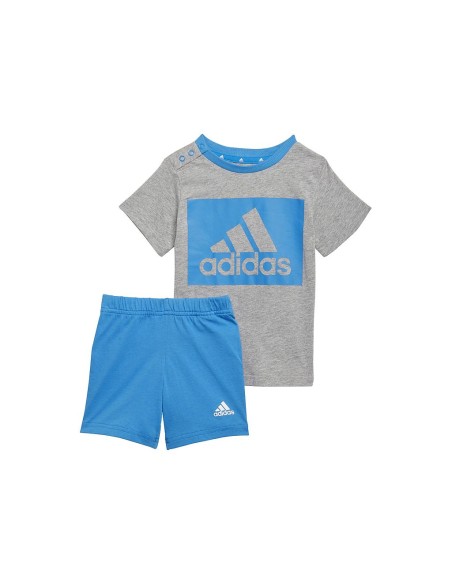 Conjunto Badge Of Sports Adidas Junior Gris