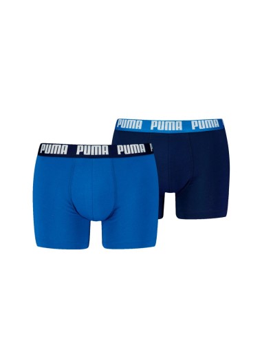 Boxer Puma Hombre Everyday Basic 2P Azul