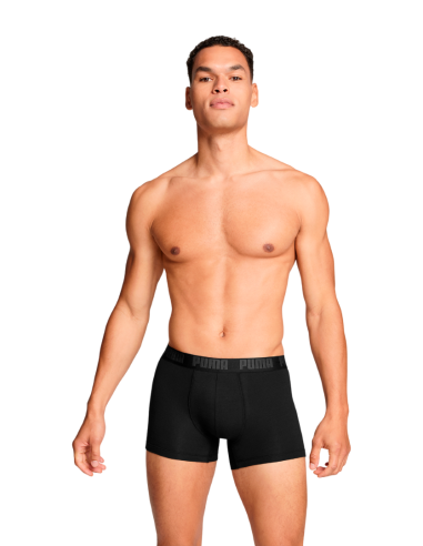 Boxer Puma Hombre Everyday Basic 2P Negro