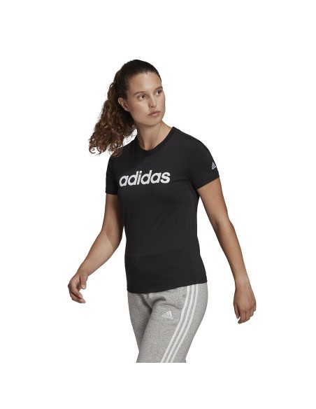 Camiseta Adidas Mujer Essentials Negra