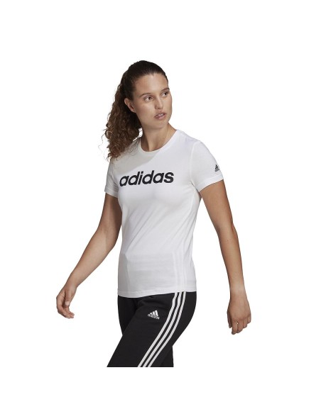 Camiseta Adidas Essentials Blanca