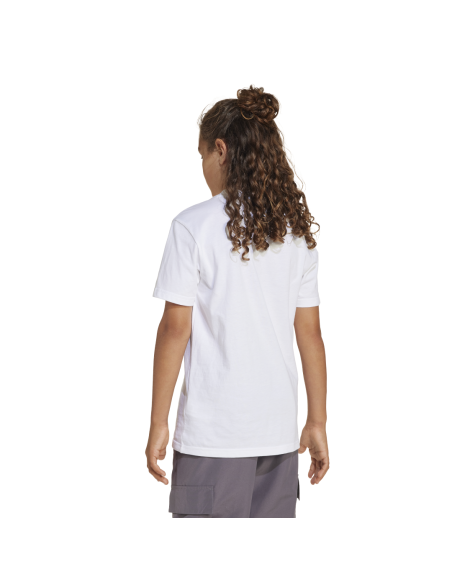Camiseta Adidas Niña Sportswear Blanca