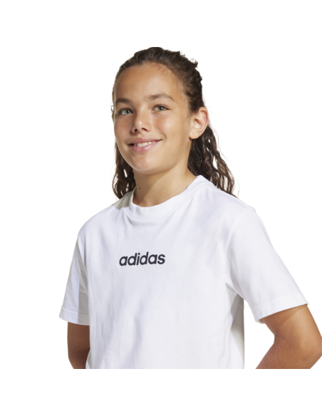 Camiseta Adidas Niña Sportswear Blanca