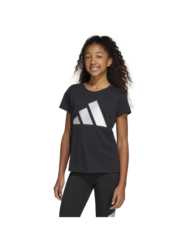 Camiseta Adidas Niña Sportswear Negra