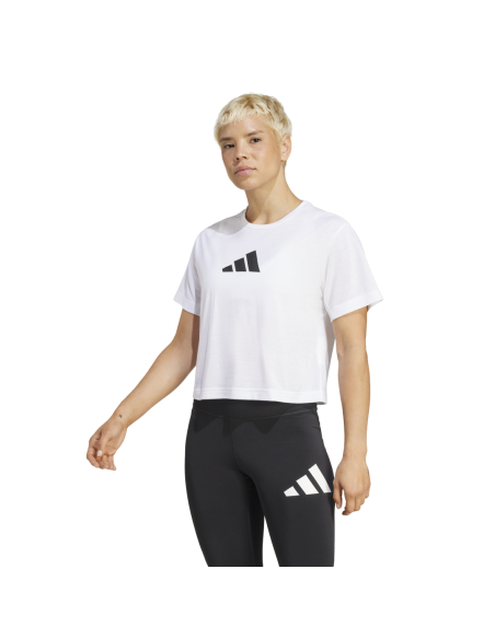 Camiseta Adidas Mujer Performance Blanca