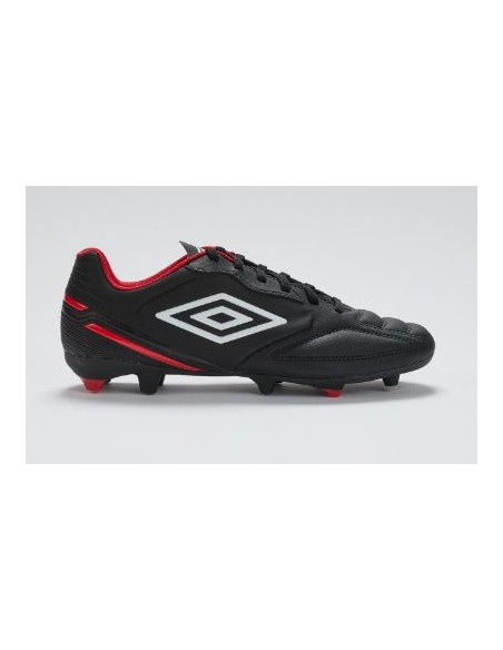 Bota de Fútbol Umbro Classico XIII FG Black / White / Vermillion