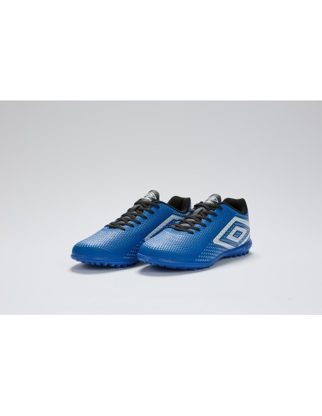 Bota de Fútbol Umbro Aurora II TF - Junior - Classic Blue / White / Black