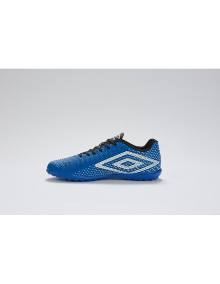 Bota de Fútbol Umbro Aurora II TF - Junior - Classic Blue / White / Black