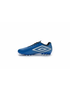 Bota de Fútbol Umbro Aurora II AG - Junior - Classic Blue / White / Black / Silver 2