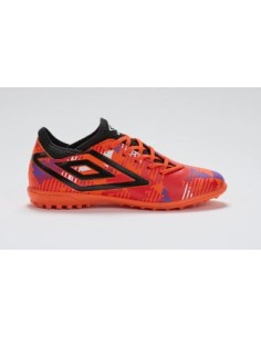 Bota de Fútbol Umbro Formation III TF - Junior - Orange / Black / Red / Purple / White