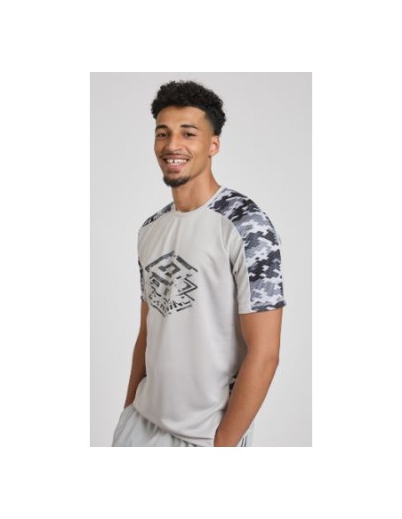 Camiseta Umbro Pro Training Active Jersey Mist / Black