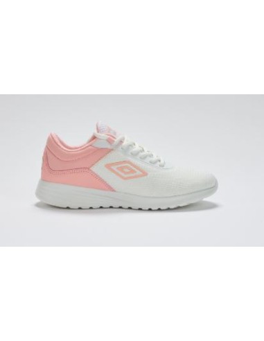 Zapatilla Umbro Mayford - Junior - White / Candy Pink