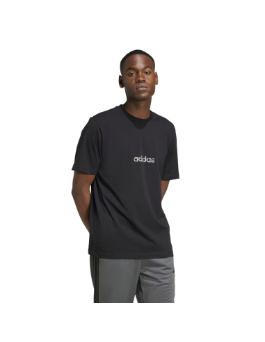 Camiseta Adidas Hombre Camo Negra