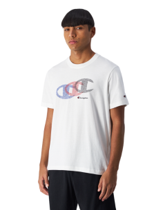Camiseta Champion Hombre Blanca