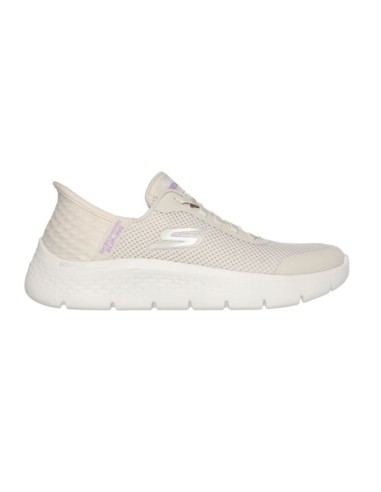 Zapatilla Skechers Mujer Slip-Ins Go Walk Flex Grand Entry Blanca