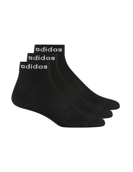 Calcetines Ankle Adidas Negro Hombre