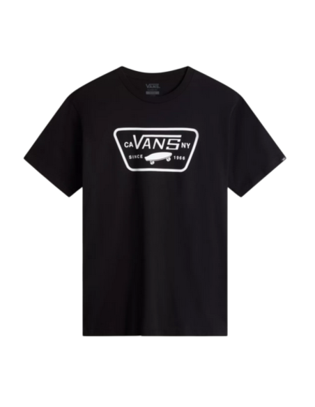 Camiseta Vans Hombre Full Patch Negra