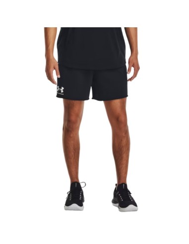 Short Under Armour Hombre Rival Terry Negro