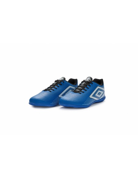 Zapatilla de Futbol Sala Umbro Aurora II IC Classic Blue / White / Black / Silver