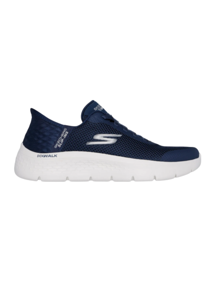 Zapatilla Skechers Hombre Go Walk Flex Hands Marino