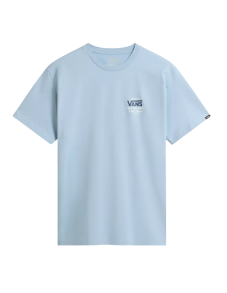 Camiseta Vans Hombre Holder ST Classic Celeste