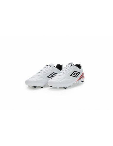 Bota de Fútbol Umbro Classico XIII FG White / Fire Whirl