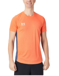 Camiseta Under Armour Hombre Challenger Naranja