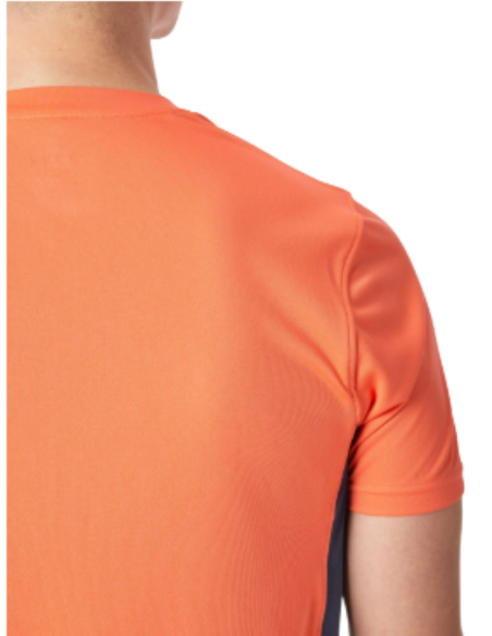 Camiseta Under Armour Hombre Challenger Naranja
