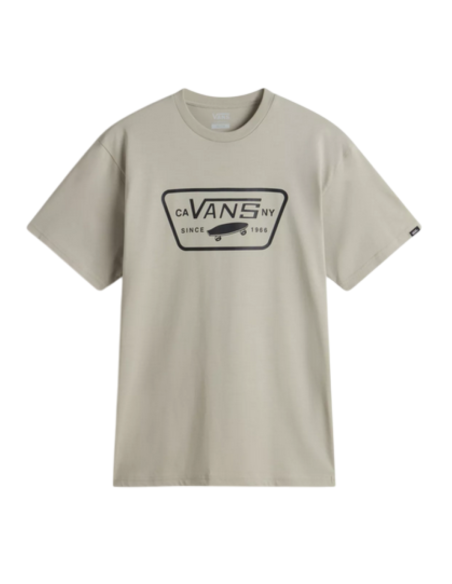 Camiseta Vans Hombre Full Patch Gris