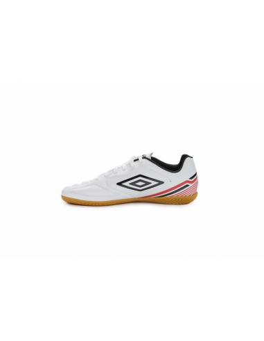 Zapatilla de Fútbol Sala Umbro Classico XIII IC White / Black / Fire Whirl