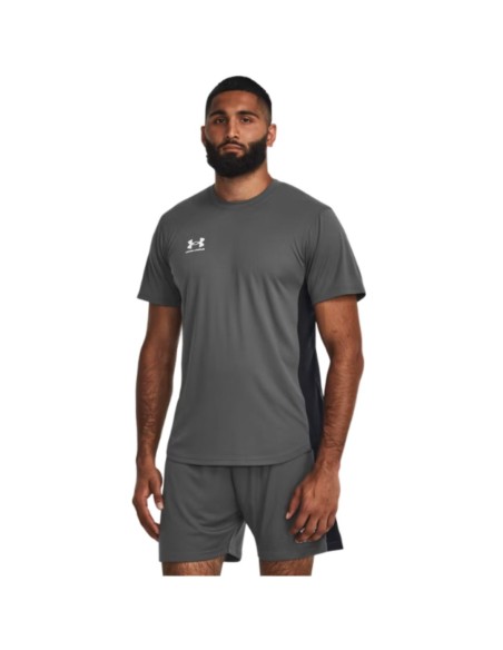 Camiseta Under Armour Hombre Challenger Gris