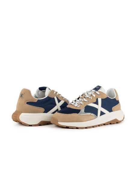 Zapatilla Munich Hombre Babel Azul