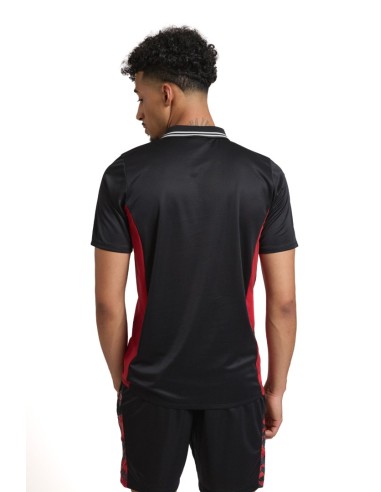 Polo Umbro Pro Training Active Polo Black / Red Dahlia