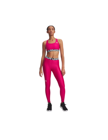 Malla Under Armour Mujer HeatGear Burdeos