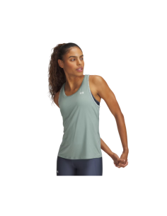 Camiseta Under Armour Mujer Tech Knockout Tank Verde