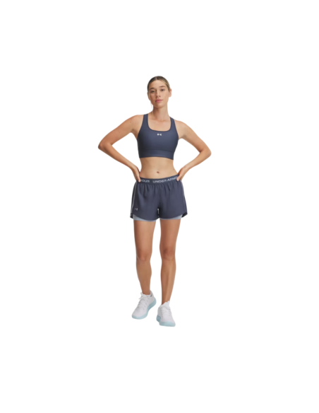 Short Under Armour Mujer Tech Plau Up 2-In-1 Marino