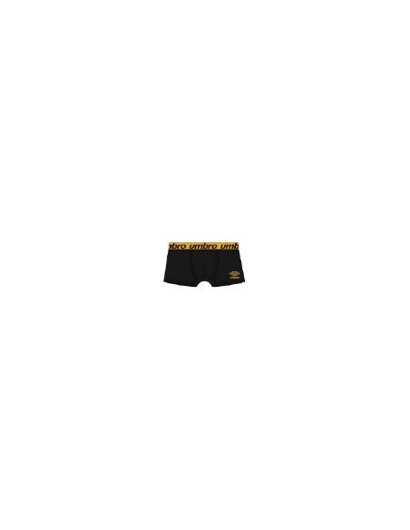 Boxer Umbro Strech Cotton Black / Yellow