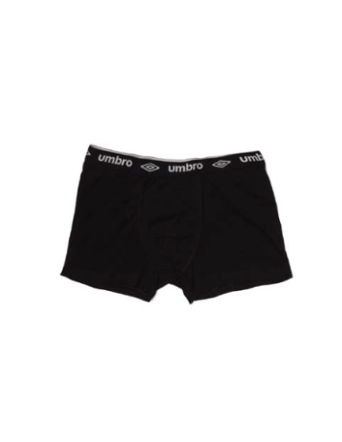 BOXER UMBRO COTTON NEGRO Y GRIS