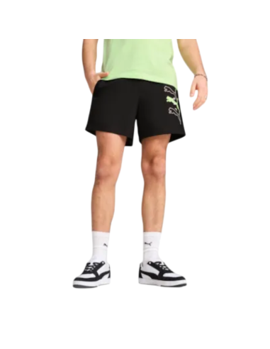 Short Puma Hombre Logo Lab Negro