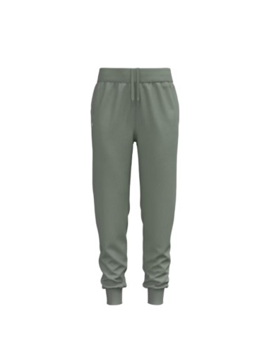 Pantalón Under Armour Mujer Rival High-Rise Woven Verde
