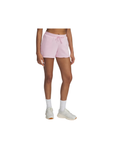 Short Under Armour Mujer Rival Terry Rosa