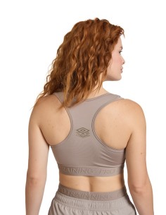 Sujetador Deportivo Umbro Pro Training Sports Bra - Womens - Moon Rock 2