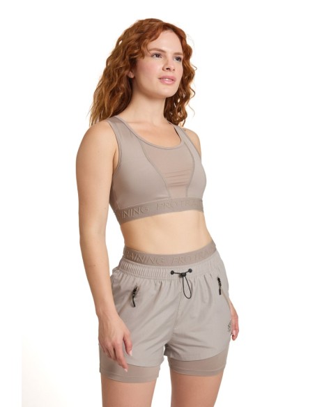 Sujetador Deportivo Umbro Pro Training Sports Bra - Womens - Moon Rock