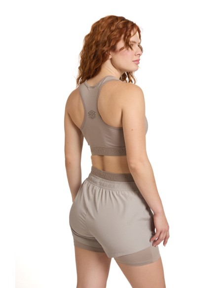 Sujetador Deportivo Umbro Pro Training Sports Bra - Womens - Moon Rock
