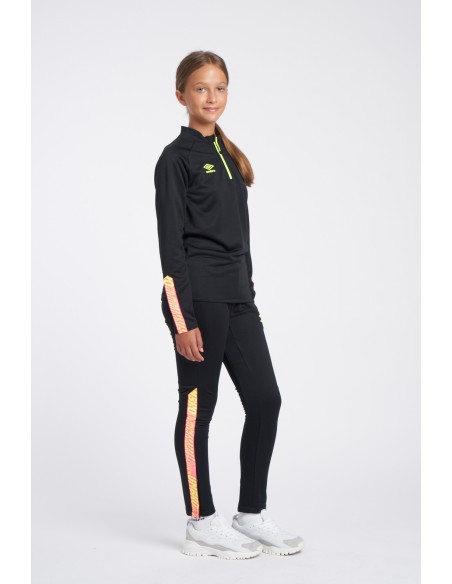 Sudadera Axis Half Zip Umbro Junior Negro